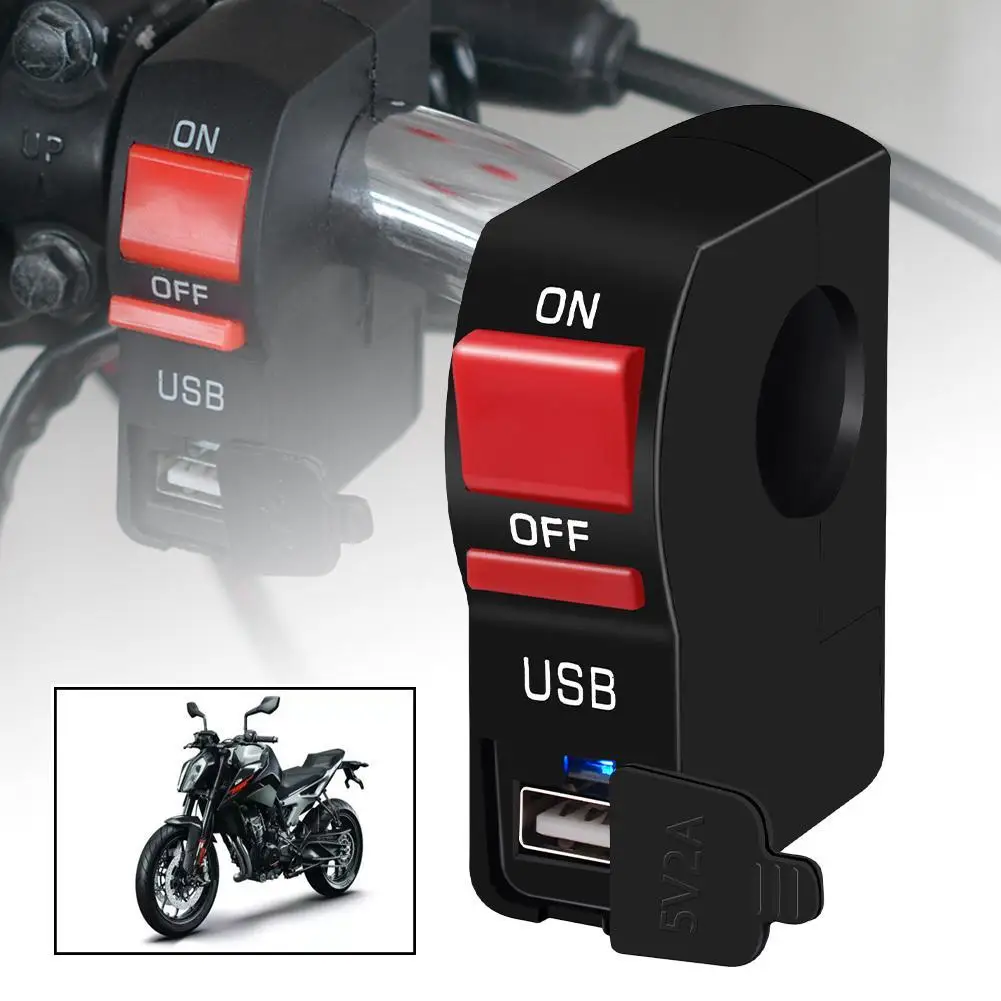 

Водонепроницаемый USB-разъем для зарядки мотоцикла 12 В