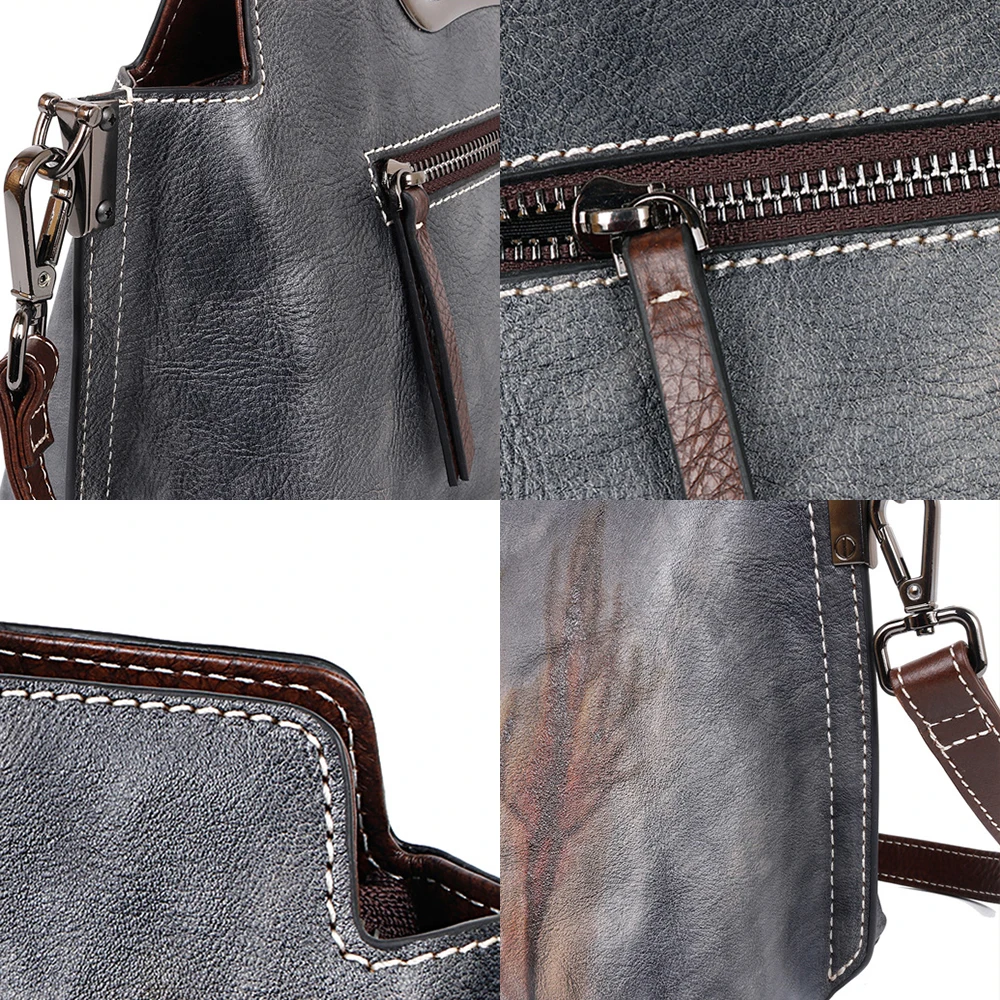 Высококачественная женская сумка из первоклассной кожи ручная работа