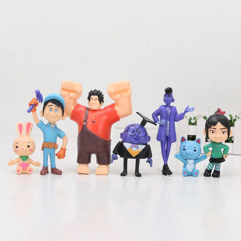 6pcs 16 см фильм ванеллопа фигурка игрушка Q posket принцесса ванеллопа ПВХ фигурка модель игрушки куклы - Цвет: 6pcs