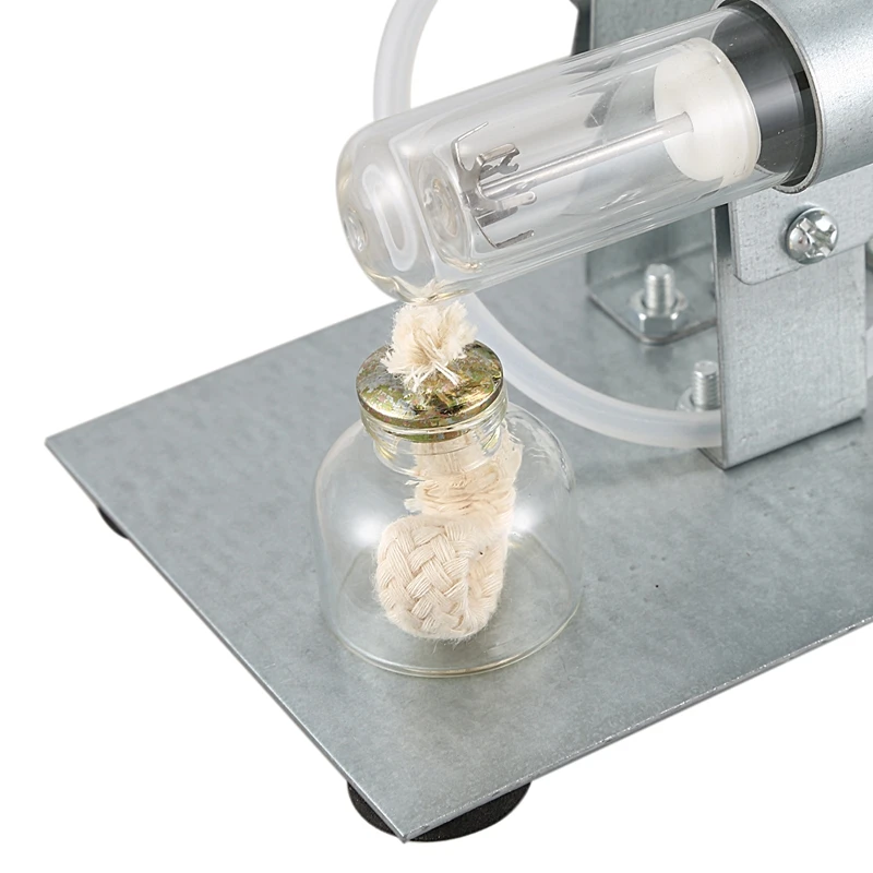 

Hot Air Stirling Engine Model Electric Generator Motor Physics Steam Power Toy