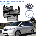 Для Toyota Sienna XL30 2011-2017 3rd Gen автомобиля брызговик 4x крыло брызговиков Средства для укладки волос брызговик клапаном защита от брызг