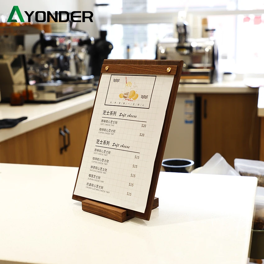 Папка для заметок из массива дерева формат А4 Деревянный планшет 1 шт. | Дом и сад