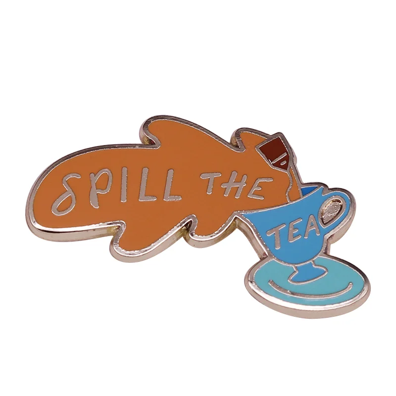 Брошь с эмалью в виде сатаны меда Саша из металлического сплава | Украшения и