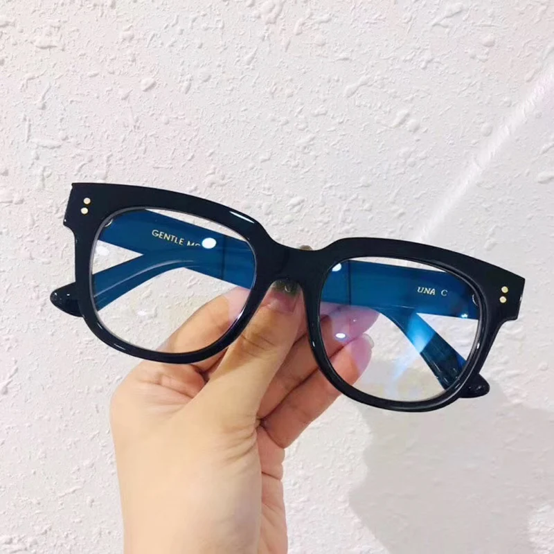 

2020 Gentle handmade Tortoise acetate optical glasses frame women men eyeglasses designer brand eyewear round myopia eyeglasses