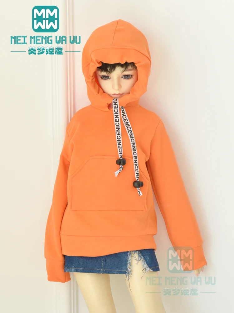Одежда для кукол BJD 1/3 белая модная повседневная одежда + джинсовые шорты|Куклы| |