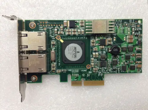 

Broadcom 5709c Dual Port Gigabit Ethernet PCIe Server Adapter network card LP