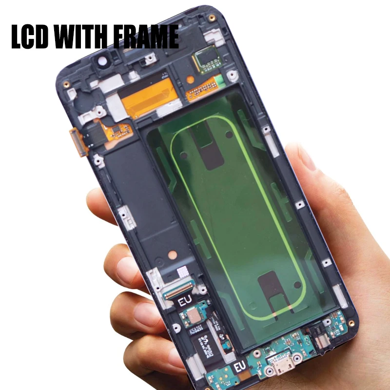 Оригинальный 5 7 дюймовый дисплей для Samsung Galaxy S6 Edge Plus G928 G928F SM G928FD ЖК кодирующий