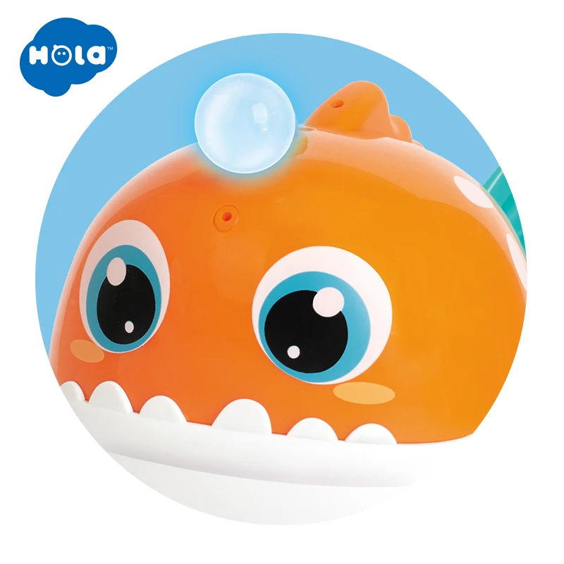 HOLA TOYS 8103 игрушка для ванны купания Spouts Beaver Lanternfish игрушки ванной комнаты детские