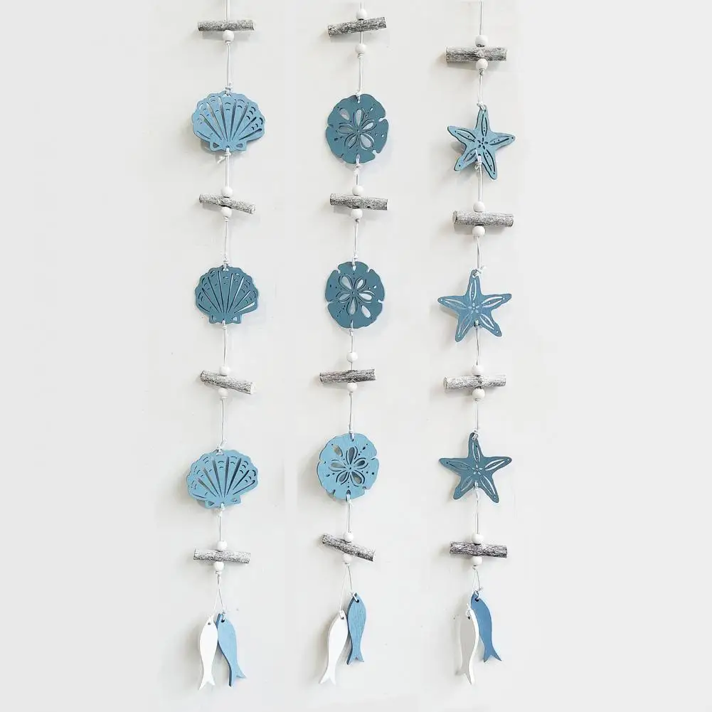 

50%HOTHanging Ornament Eco-friendly Eye-catching Wood Decorated Hanging Pendant Supplies for Home