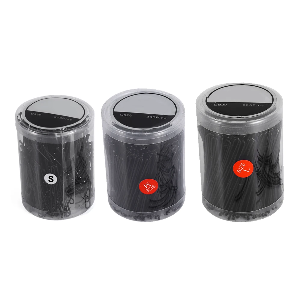 300 шт. волнистые U образный Заколки для волос заколки Для женщин женские невидимые