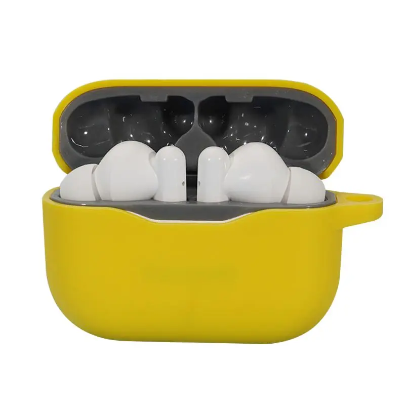 

Anti-fall Soft Washable Dust-proof Protective Cover Silicone Case for L-enovo LivePods LP1 Wireless Earphone