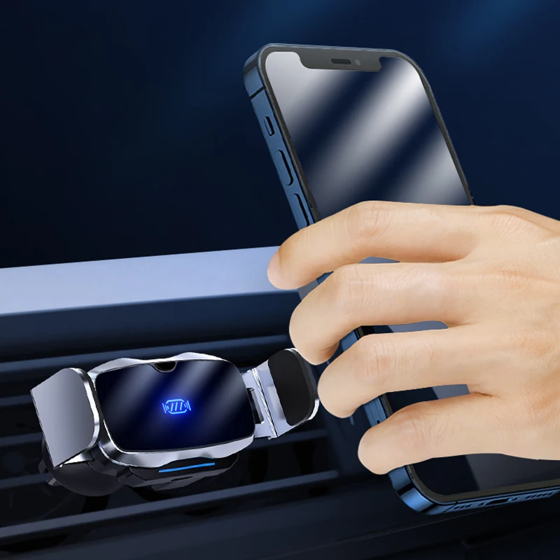 

Car Mount Phone Holder Creatives Universal Air Vent Auto Interior Accessories for Smart Phone BIN