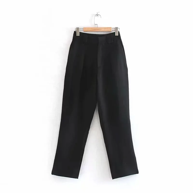 Повседневный Женский комплект брючный костюм с длинными рукавами Осенняя новая