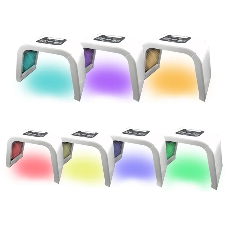 PDT светильник маска 7 в 1 портативный омоложение кожи аппарат для подтяжки лица