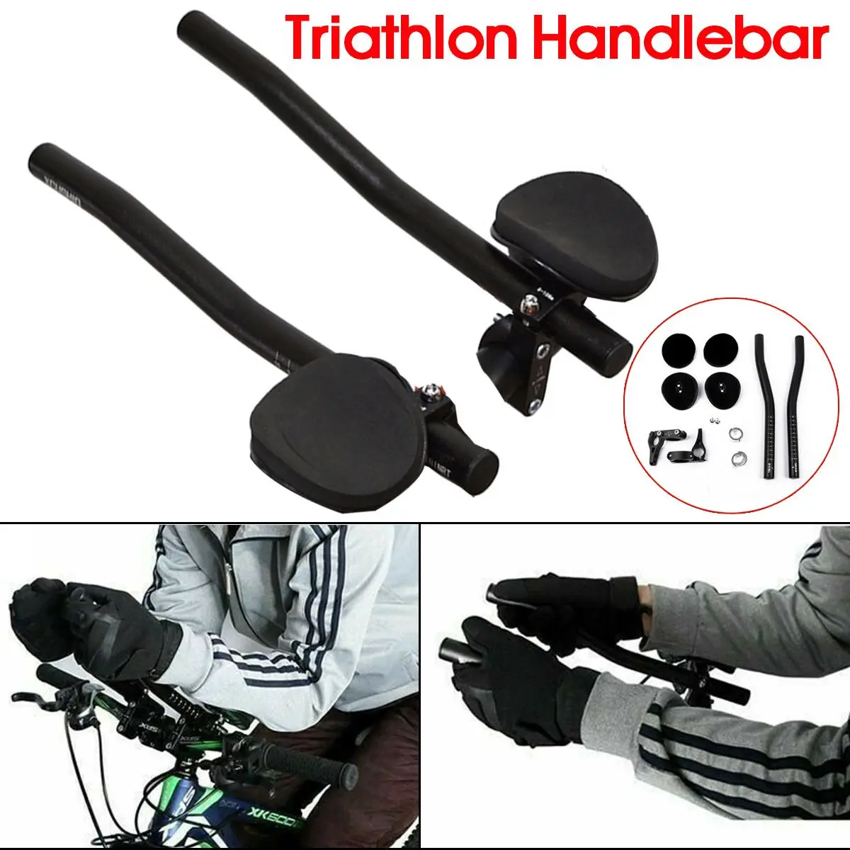 

Руль для триатлона и шоссейного велосипеда, алюминиевый сплав