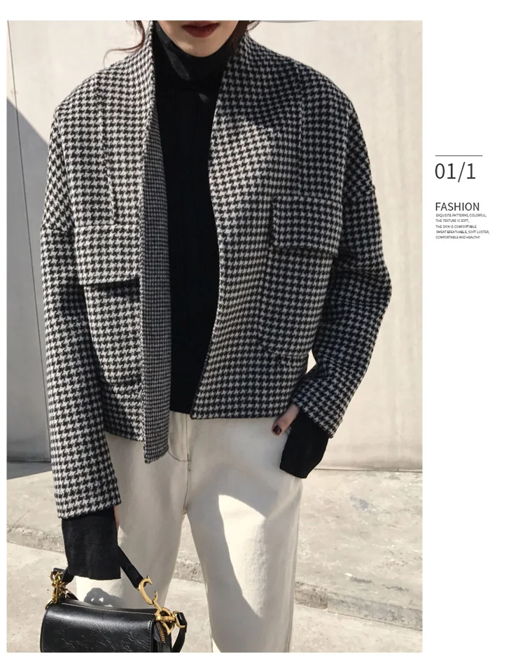 Manteau femme, Женское шерстяное клетчатое пальто с карманами, шерстяное пальто, куртка для женщин, женская утепленная верхняя одежда, куртка, пальто, chaquetas mujer