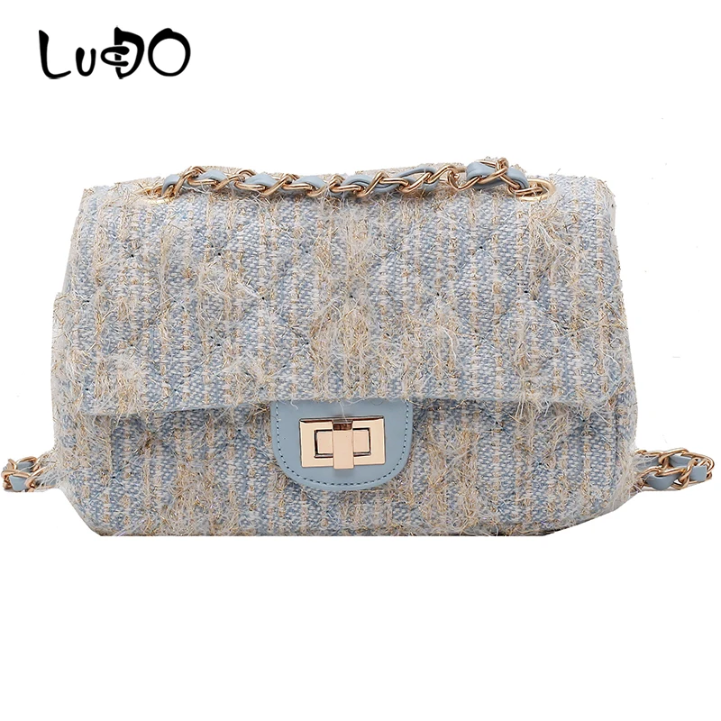 

Winter Fashion New Square Crossbody Bags For Women 2020 Fashion Designer Female Chain Shoulder Messenger Bag Lady Handbag Purse