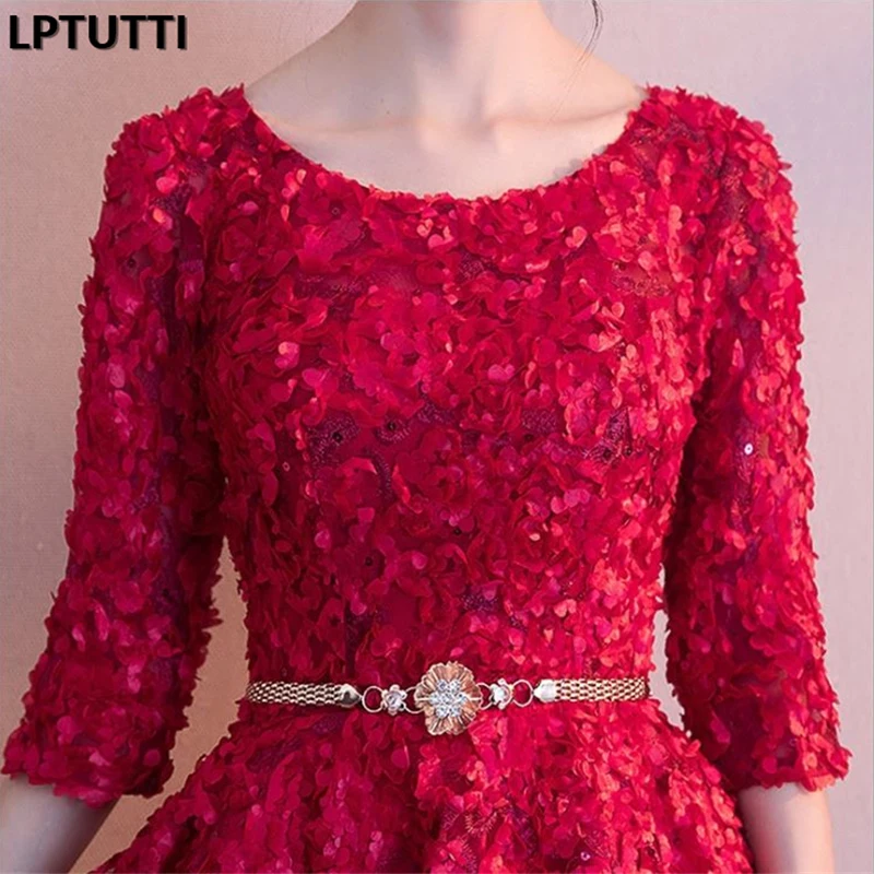 Lpвсех аппликация Новые Сексуальные женские вечерние элегантные платья для