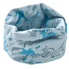 Шарф детский хлопковый осенне-зимний, с уплотнительным кольцом, 2021