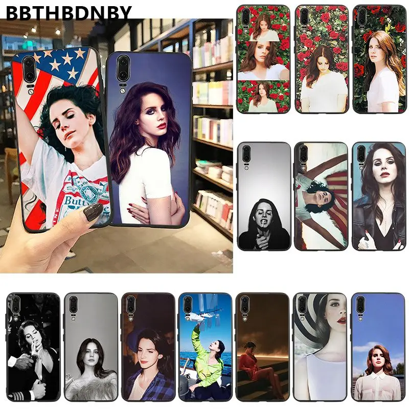 Для huawei P30 pro Lana Del Rey черный ТПУ мягкий чехол для телефона P10 lite P20 Psmart mate 20