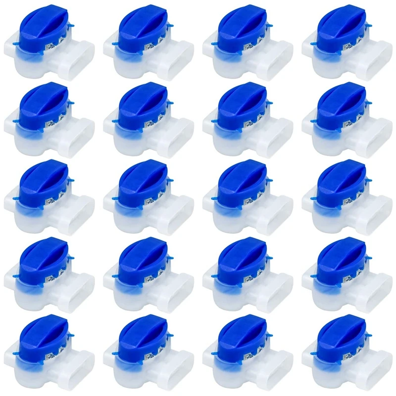 20 шт. кабельный разъем водонепроницаемый соединительные клеммы для