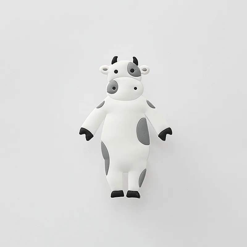 Гибкий настенный крючок из ПВХ креативные милые крючки для украшения комнаты