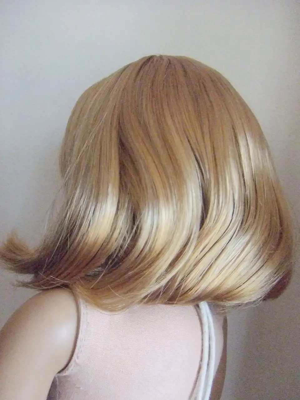 18 &quotдевочка кукла Нелли блонд золотые волосы парик элегантная шикарная