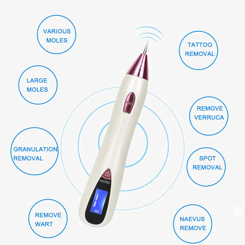 10 шаг электрическая лазерная веснушки моль бородавки точка Home Применение
