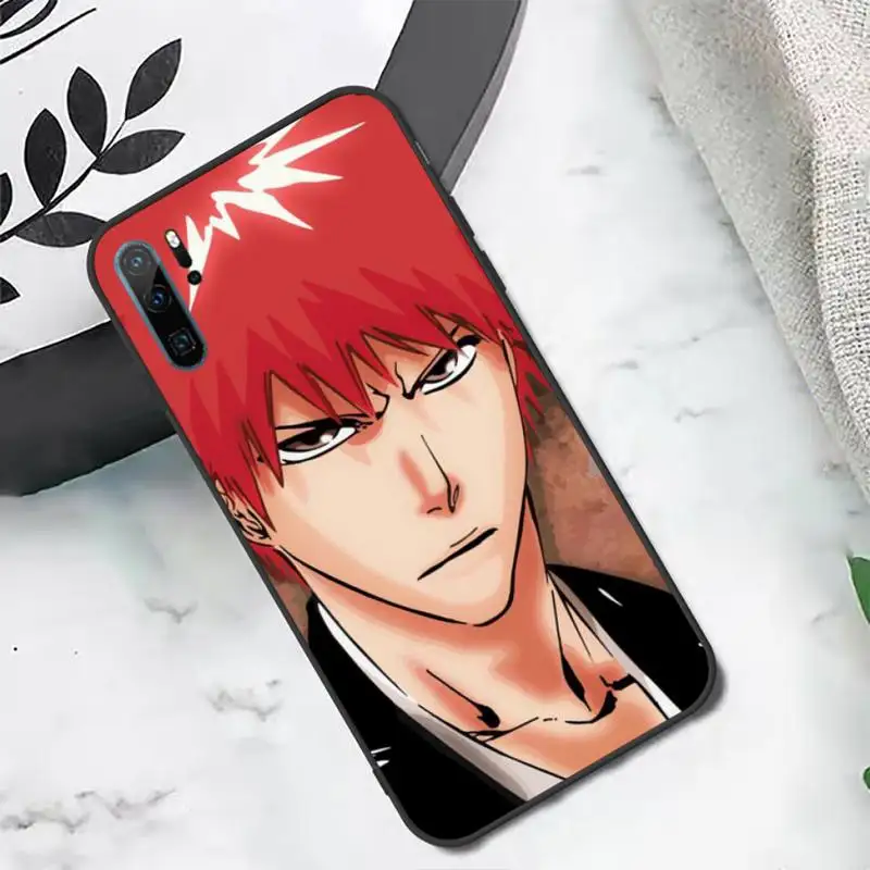 

Japan anime Kurosaki Ichig Phone Case For Huawei honor Mate P 10 20 30 40 i 9 8 pro x Lite smart 2019 nova 5t