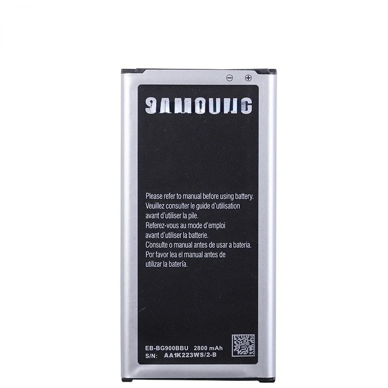 

Original For Samsung Galaxy S5 s5 NFC Battery EB-BG900BBE G900 G900S G900I G900F G900H 9008V 9006V 9008W EB-BG900BBU EB-BG900BBC