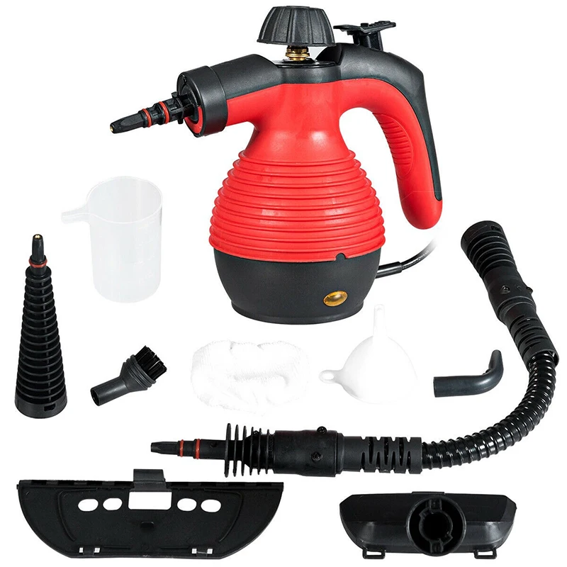 

COSTWAY 1050W Multifunction Portable Steamer Household Cleaner High Pressure Steam Boiler Cleaner Attachments Kitchen Brush Tool