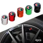 4 шт., шестигранные втулки для клапанов автомобильных шин