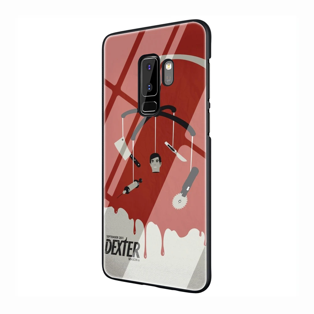 G11 EWAU Dexter ломтик Стекло чехол для телефона для samsung Galaxy S7 8; большие размеры 9, 10; плюс 10 плюс Note8 9 10 плюс A10 20 30 40 50 60 70 - Цвет: G11