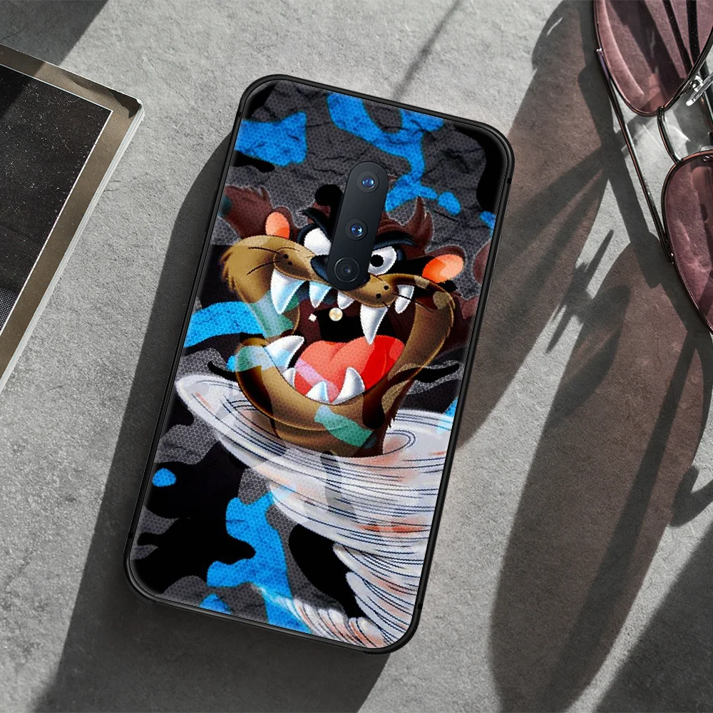 

Tunes Tasmanian Devil Taz Phone Case Cover Hull For 1+ Oneplus 5T 6 6T 7 7Pro 7T 8 8Pro 8T black Back Pretty Bumper Luxury Etui
