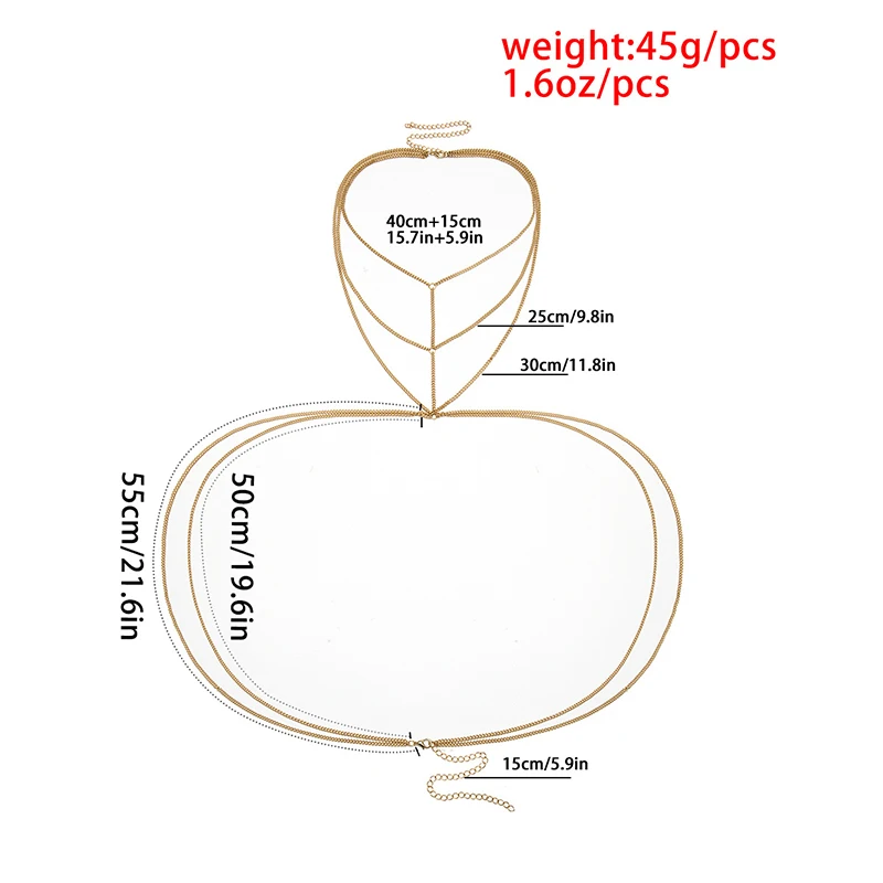 

Usexy Vintage Net Grid Tassel Harness Body Jewelry For Women Gold Waistband Body Chain Multilayer Lingerie Decor Accessories