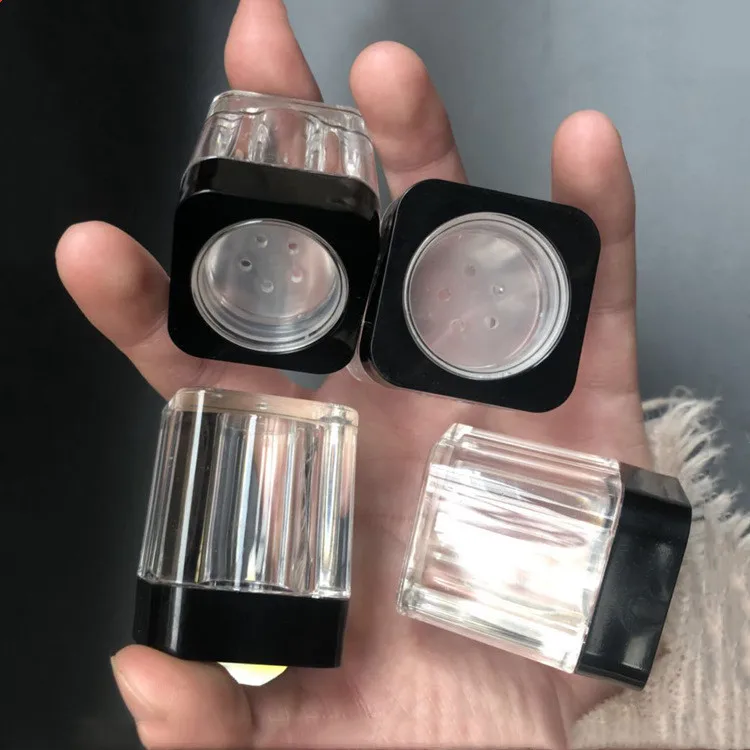 10 г пустой пластиковый контейнер Pot Loose Face Sifter портативный чехол Box для косметики