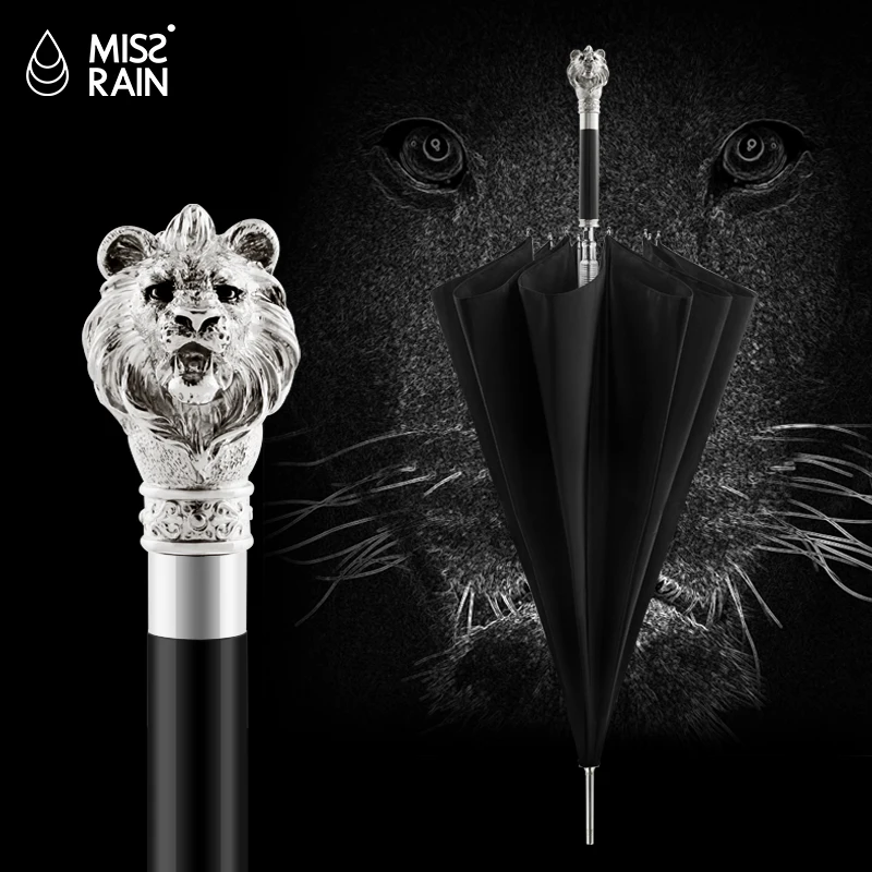 Зонт мужской полуавтоматический с длинной ручкой зонт от солнца дождя роскошный