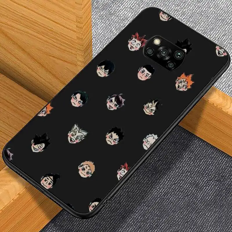 

Haikyuu Phone Case For Xiaomi Mi Redmi Note 7 8 9 pro 8T 9T 9S 9A 10 Lite pro