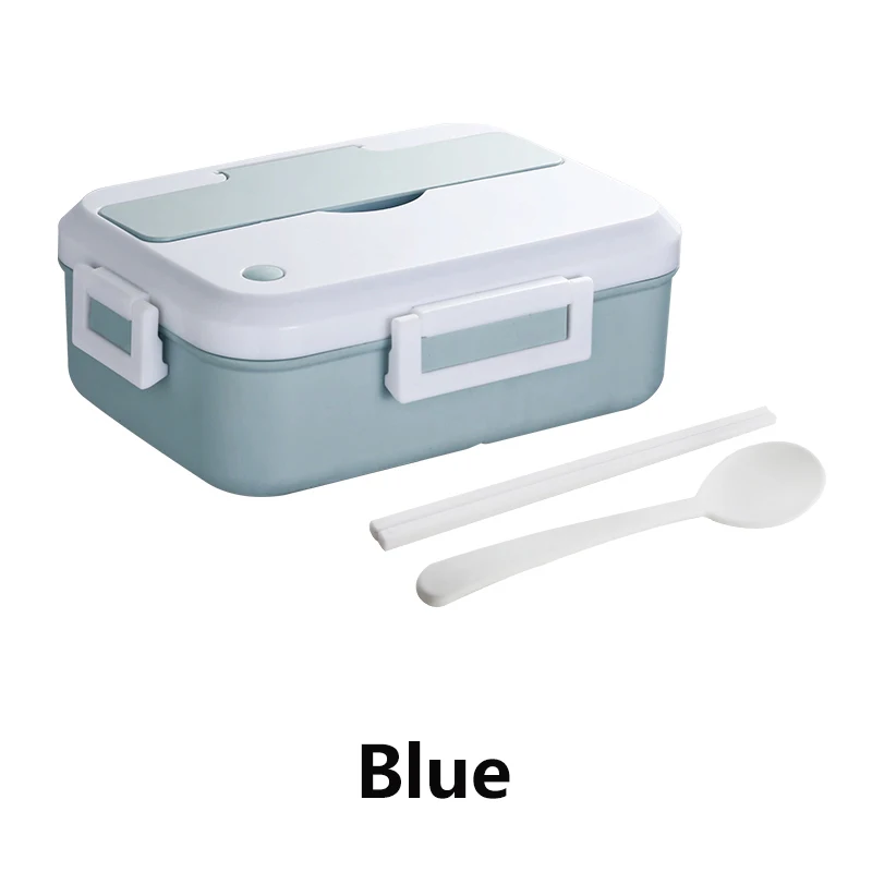 Blue BPA Бесплатный Ланч-бокс экологичный пищевой полипропиленовый материал портативная коробка для бенто Microwaveble контейнер для хранения еды для детей - Цвет: Blue