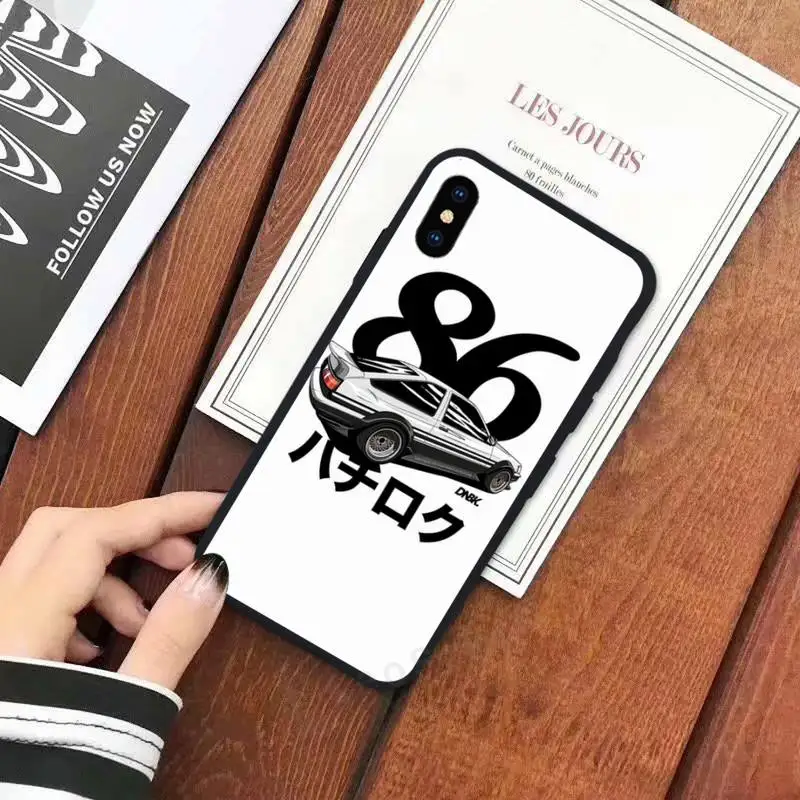 

Initial D AE86 anime car high quality Phone Case cover for iPhone 11 12 mini pro XS MAX 8 7 6 6S Plus X 5S SE 2020 XR