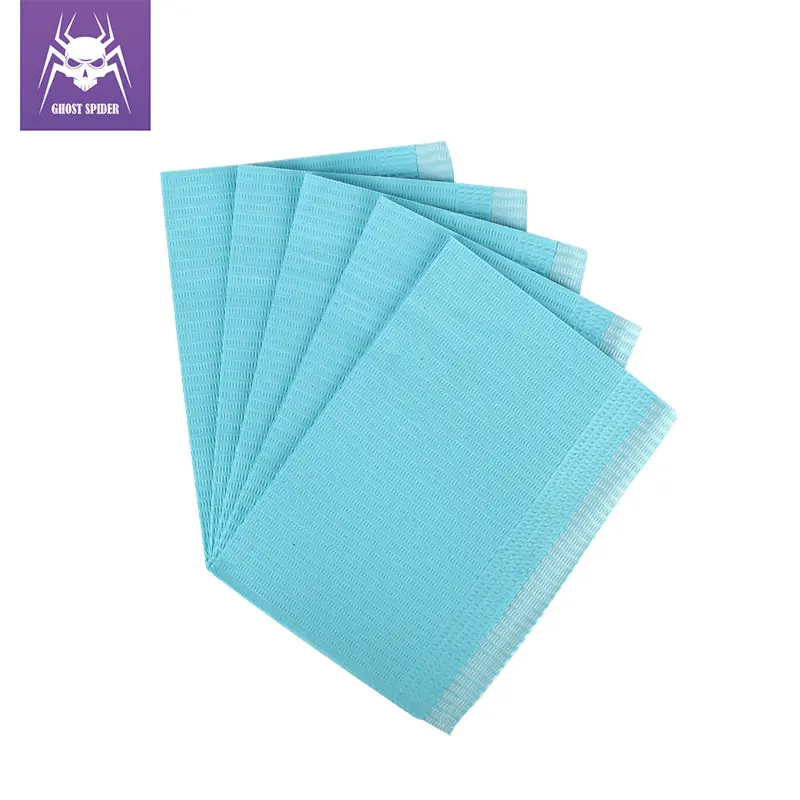 

GHOST SPIDER 125pcs Disposable Tattoo Clean Pad Waterproof Medical Paper Tablecloths Mat Double Layer Sheets Tattoo Accessories