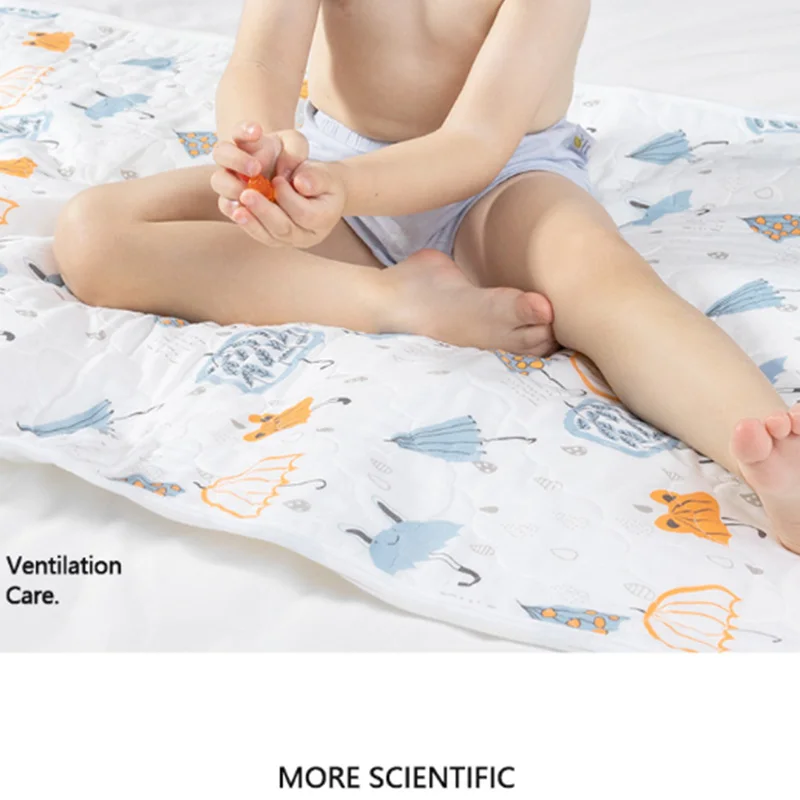 

Newborn Waterproof Diaper Change Mat Protector Cotton Breathable Absorbent Sheet Bed Pads 19.6 Inch x 27.5 Inch