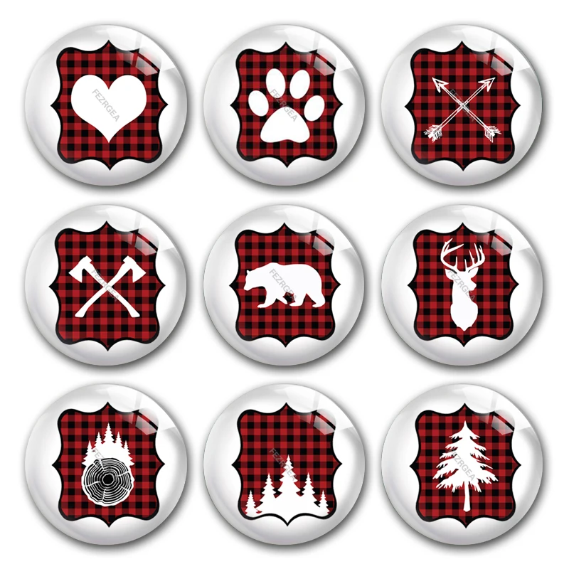 Ручной работы наряд на Рождество Buffalo Plaid дерзкие женские кроссовки С круглым