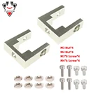 FUNCORE 2 компл.лот BLV Ender-3 Voron 20202040 фиксированный блок профиля с комплектом винтов для MGN9 MGN12 линейная направляющая фиксированный блок