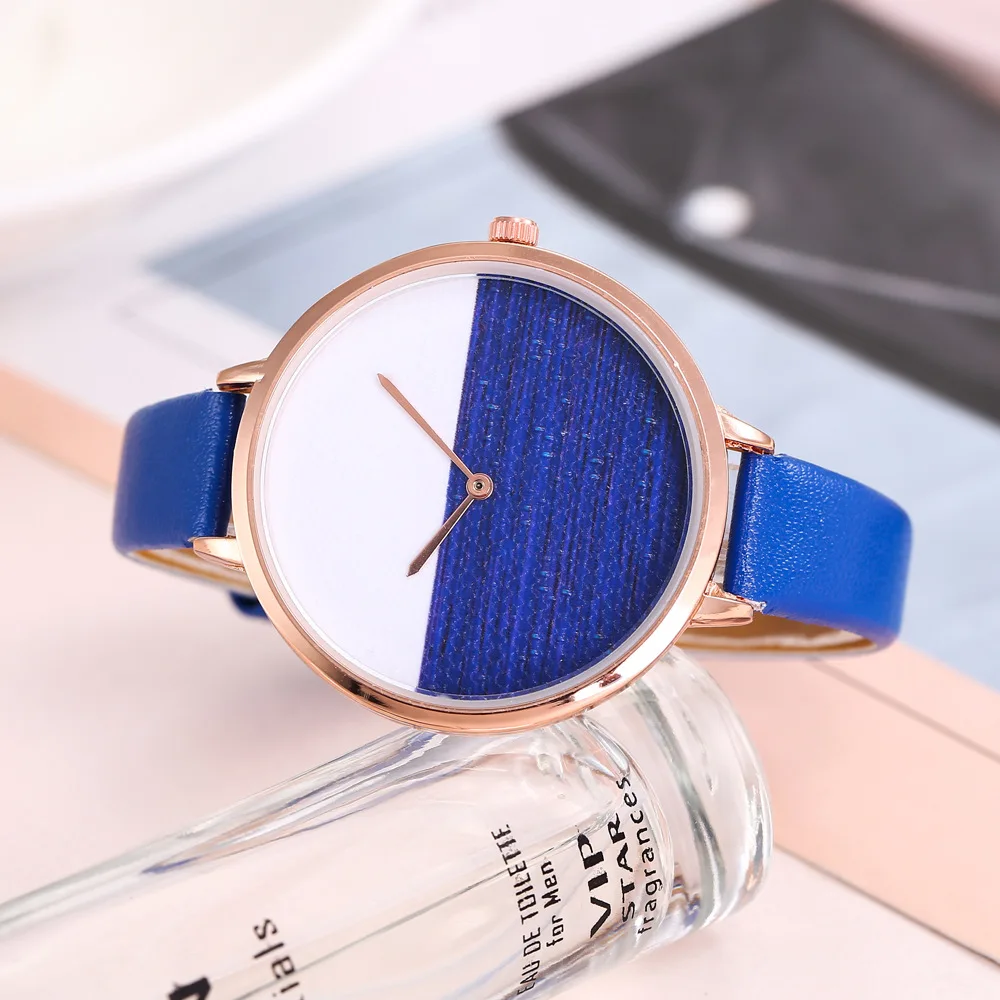 

2021 Fashion Creative Exquisite Ladies Watch Casual Leather Watch Ladies Water Diamond British Watch Rose Gold Relojes Para Homb