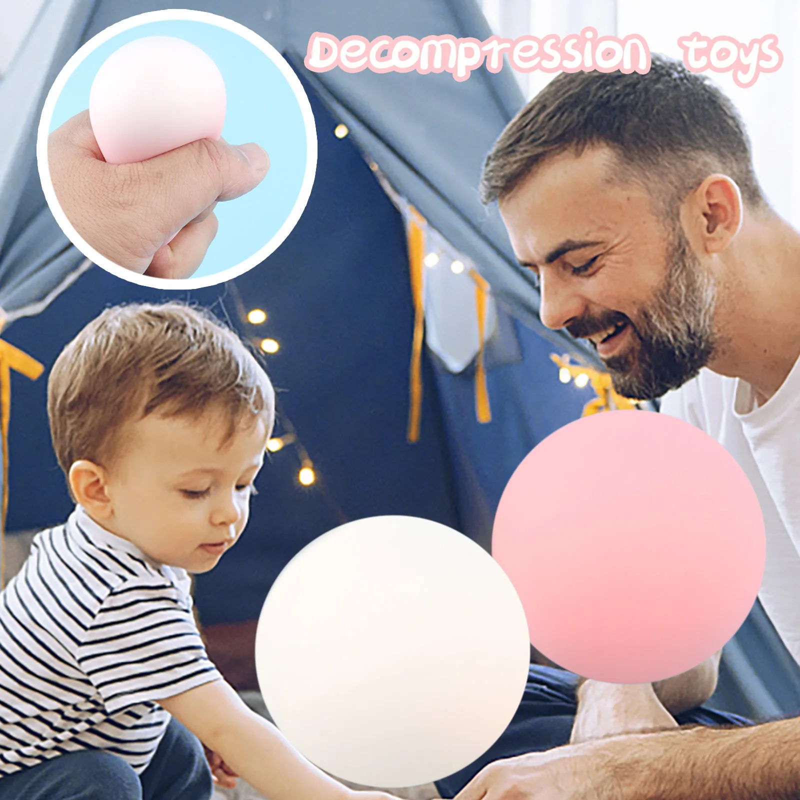 

Игрушки-антистресс, сжимающий мяч сплошного цвета, игрушка, подарок для детей и взрослых, игрушки для снятия стресса, Сжимаемый мяч, 2021