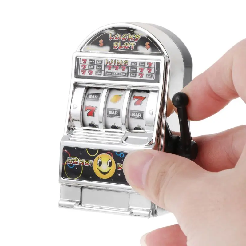 1pc Lucky Jackpot Mini Fruit Slot Machine Fun Birthday Gift Kids Educational Toy | Спорт и развлечения