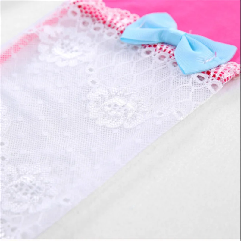 

Girls Pants Summer Lace Bowknot Solid Color Cropped Breathable Shorts & Leggings