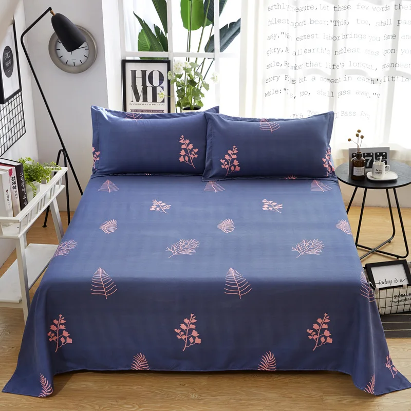 Простыни из полиэстера с рисунком животных мультфильмов дышащие мягкие матрас