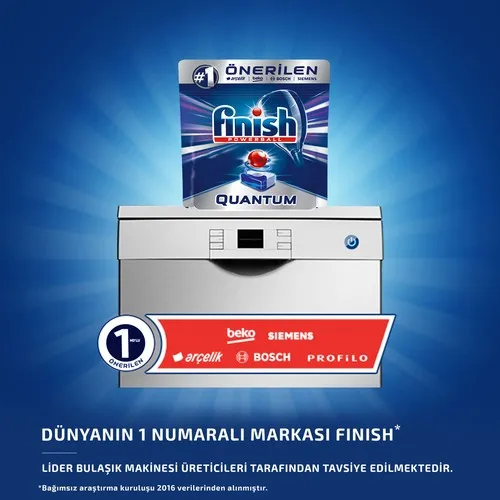 

Finish Quantum 300 Tablet Dishwasher Detergent (60x5)